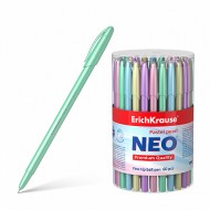 ***Lodīšu pildspalva Erich Krause NEO Pastel, 0,7mm, zila kr