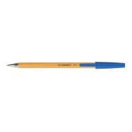 *Lodīšu pildspalva Q-CONNECT 0,4mm, zila