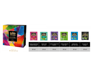 LOYD Tējas komplekts Tea Master's Collection, 120gab