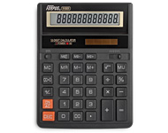 Kalkulators “FORPUS 11001” (<nobr>205 × 159 × 27 mm</nobr>, 12 simboli)
