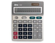 Kalkulators “FORPUS 11003” (177 × 139 × 30 mm, 12 simboli)