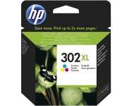 Картридж «HP 302XL» с цветными чернилами (F6U67AE)