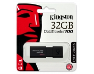 USB datu nesējs Kingston DataTraveler100 Black 32GB