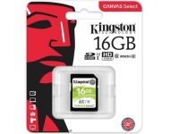  Kingston SDHC 16GB U1 Canvas Select