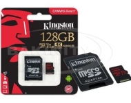 Kingston microSDHC Canvas React 128GB U3