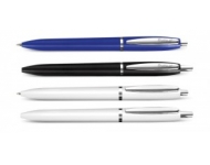 Lodīšu pildspalva balts korpuss zila 0.7mm