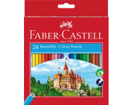 Цветные карандаши Faber-Castell Castle,Loss 24-цвета+ точилка