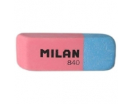 Dzēšgumija Milan 840 52x19,5x8mm, sarkana/zila